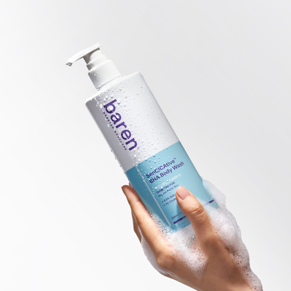 바렌 등드름 BHA 약산성 바디워시 향좋은 대용량 여드름 각질제거 500ml 이미지 4