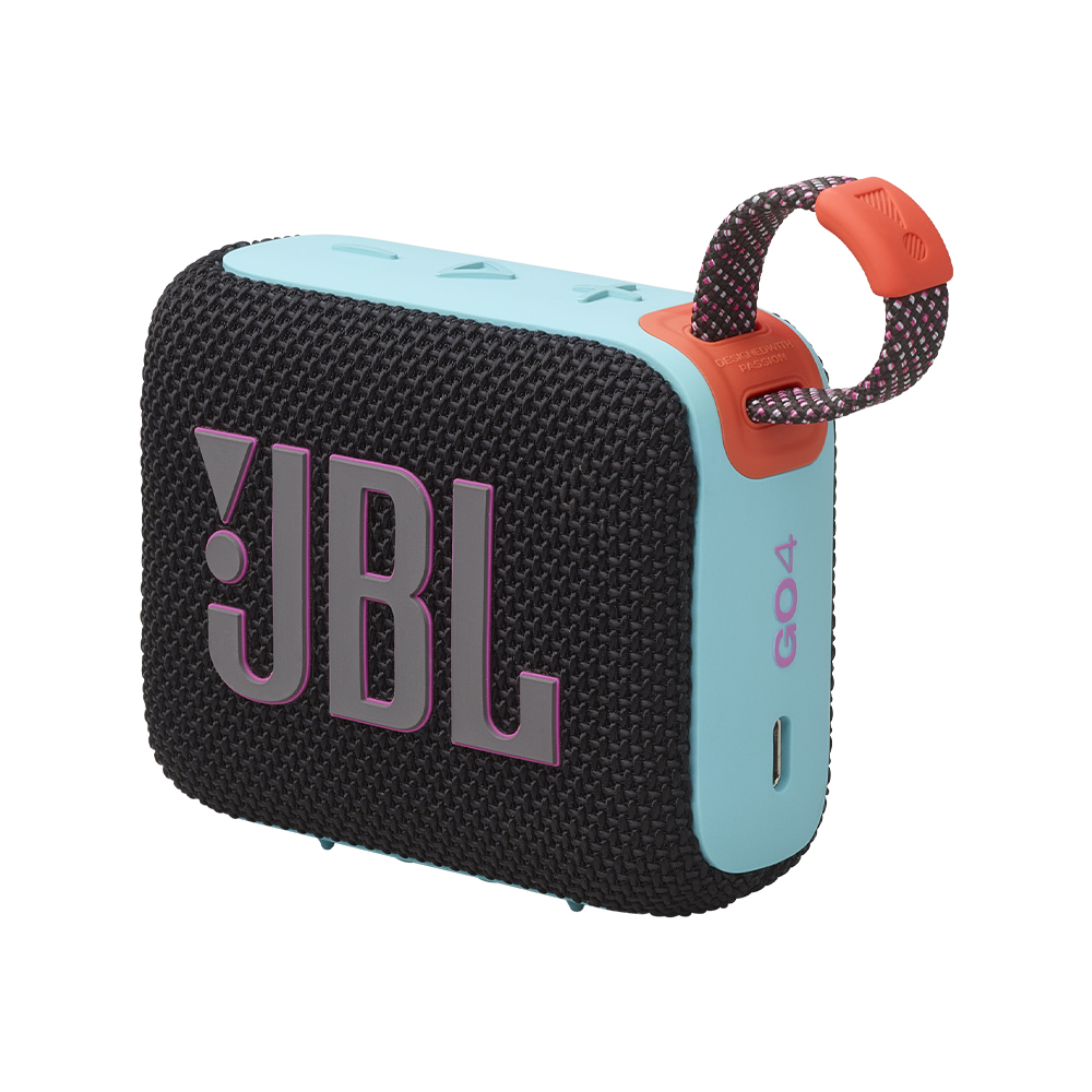 삼성공식파트너 JBL GO4 휴대용 캠핑용 블루투스 스피커 블랙오렌지 이미지 2