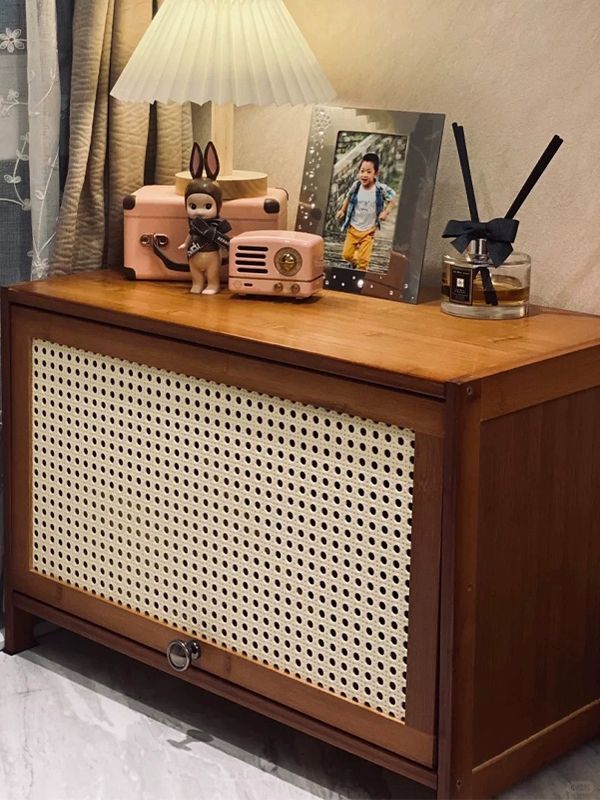 미니찬장 그릇장식장 그릇장 커피장 찬장 찻장 통기성 접이식1단 60cm