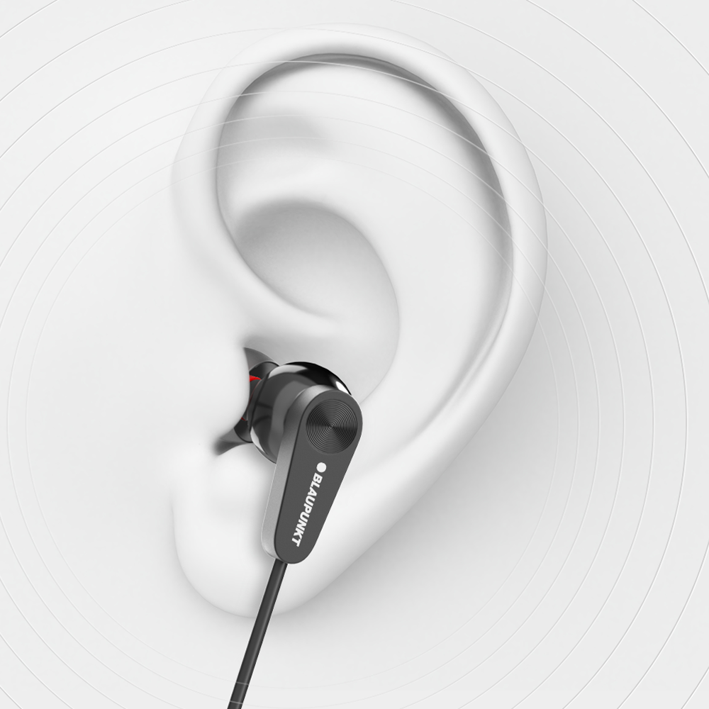 블라우풍트 커널형 유선이어폰 Hi-Fi 고음질 C타입 줄이어폰 마이크 블랙 이미지 8