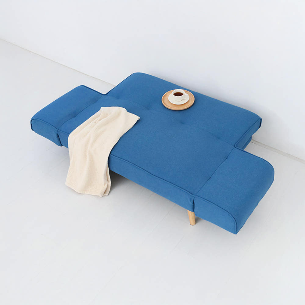 PINDA 2인 소파베드 4913.0196, 블루