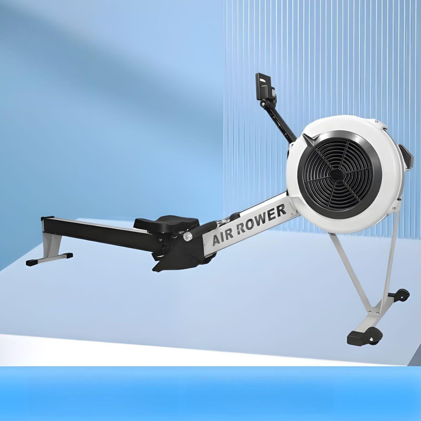 스마트 조절형 로잉 머신 C2 스마트로잉 조절형로잉 가정용로잉 에어로잉 유산소운동 블랙