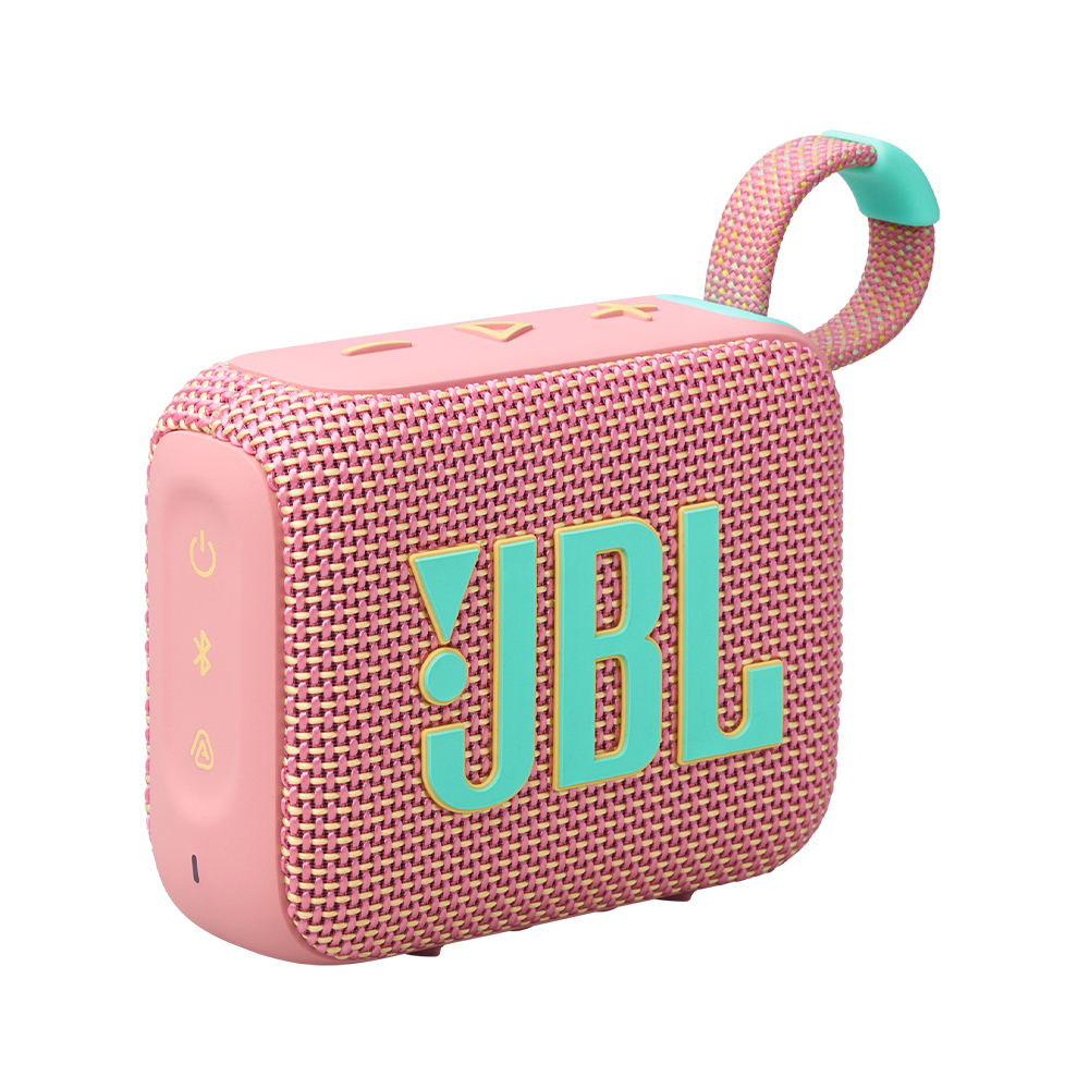 삼성공식파트너 JBL GO4 휴대용 캠핑용 블루투스 스피커 핑크 이미지 4