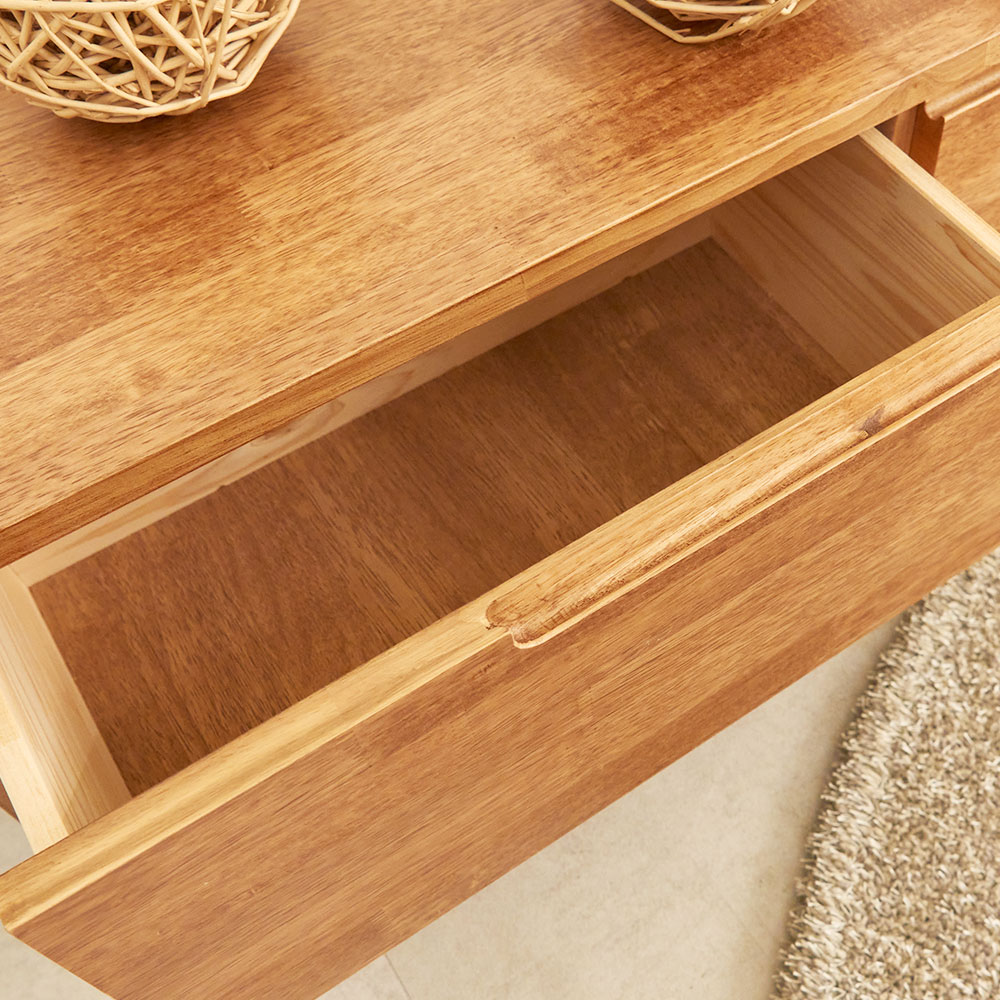 루온 티비다이 높은 원목 거실장 1500