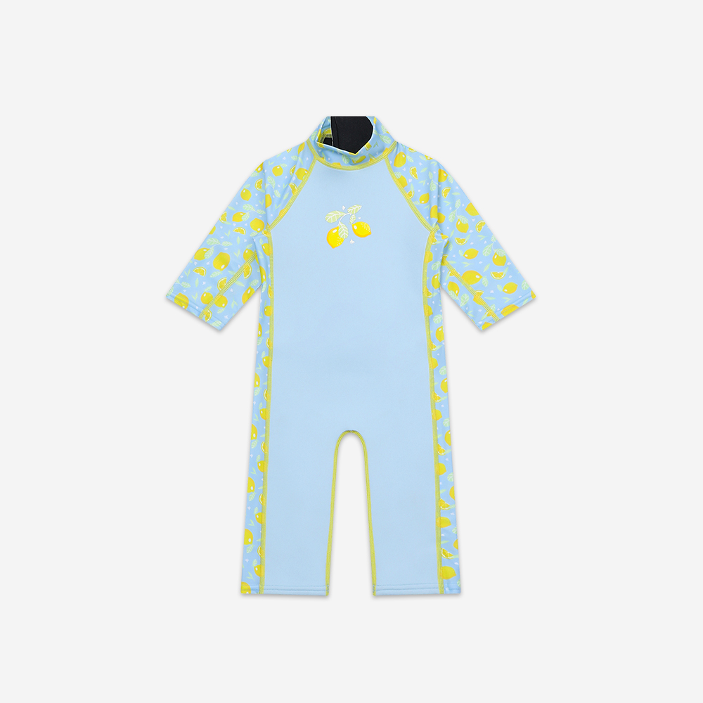 스플래쉬어바웃 UV 썬앤씨 슈트 플러스 레몬스 4계절 체온보호 어린이웻슈트 유아수영복