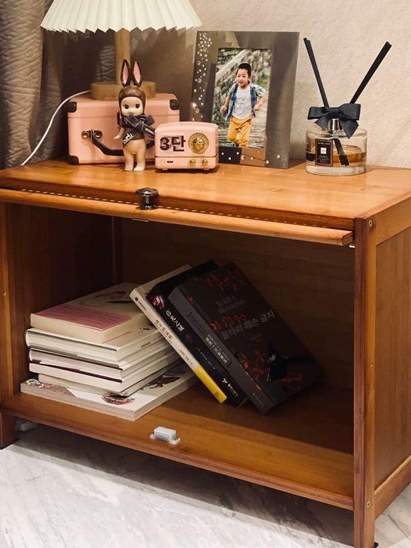 미니찬장 그릇장식장 그릇장 커피장 찬장 찻장 통기성 접이식1단 60cm - 상세 이미지 3
