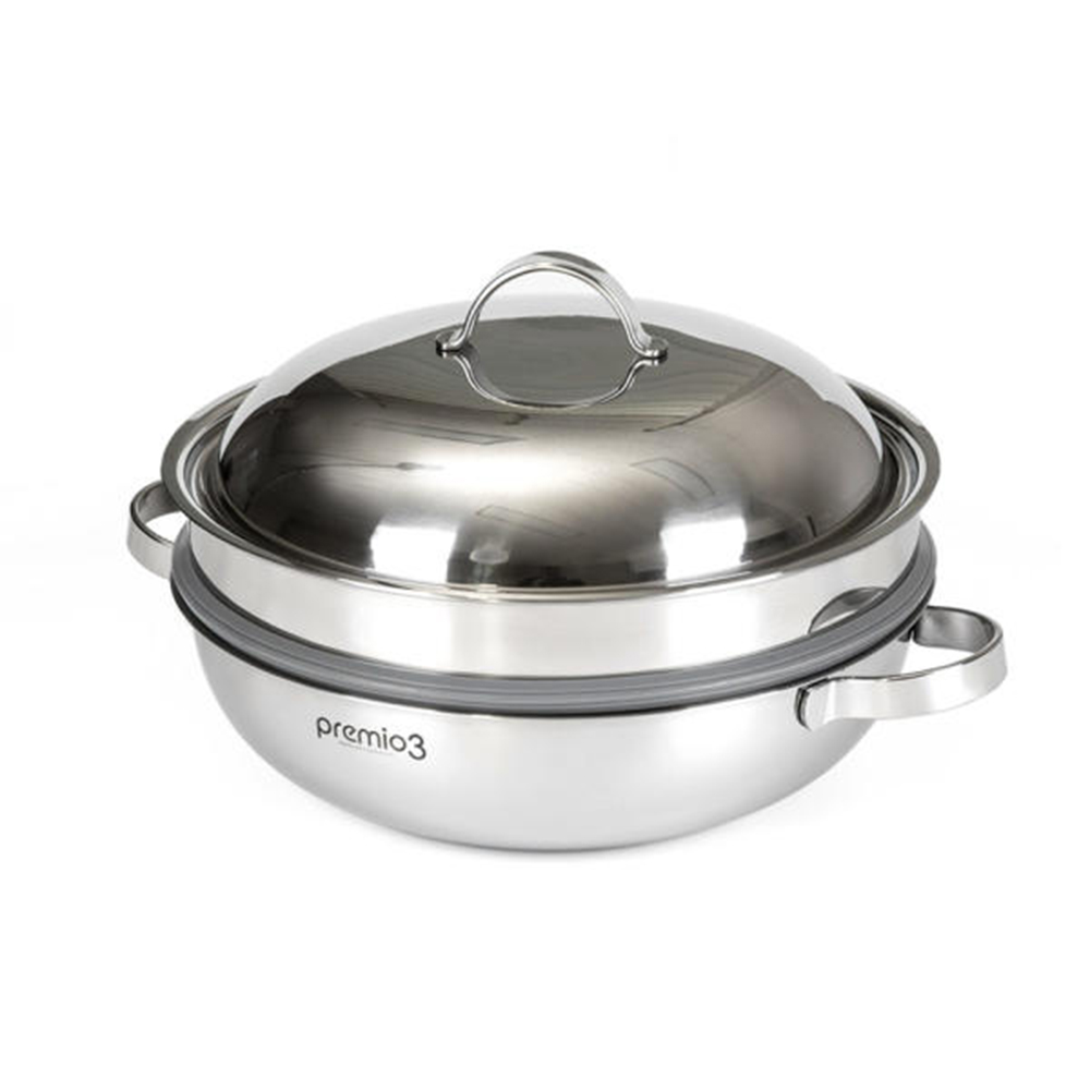키친아트 스텐 통3중 프리미오3 인덕션 찜기 찜냄비 26cm - 상세 이미지 5