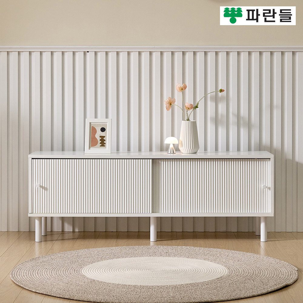 파란들가구 E0목재 LPM 템바도어 1200 TV거실장 티비다이 - 상품 이미지