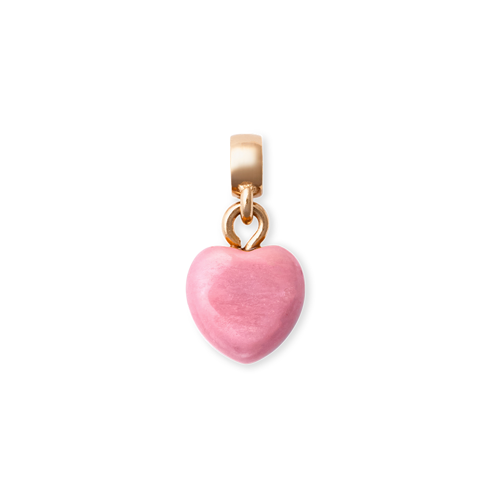 다니엘 웰링턴 HEART CHARM 5컬러 데일리 팔찌 목걸이 포인트 하트펜던트 - 상세 이미지 4
