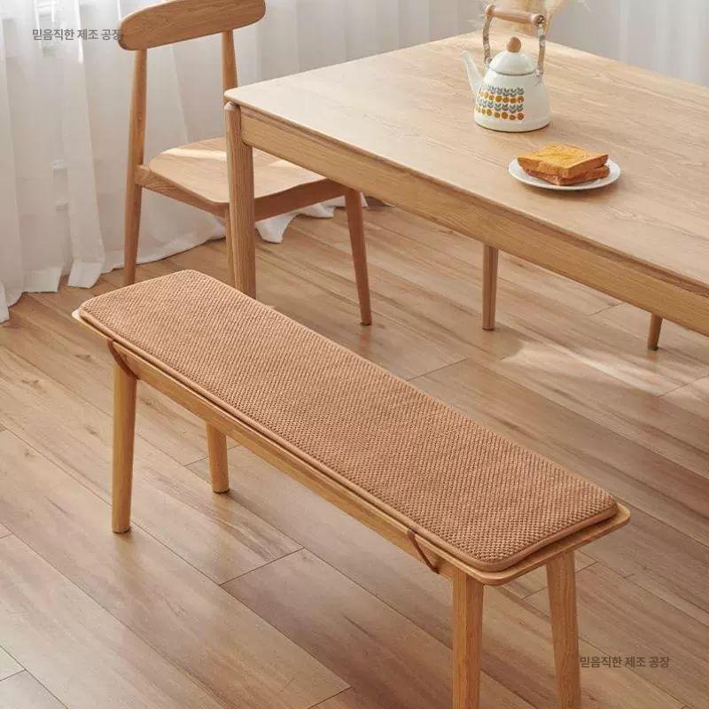 벤치방석 긴의자 방석 소파 논슬립 인테리어 식탁 얇은 랜덤 향낭 쿠션 30x80cm - 상세 이미지 3