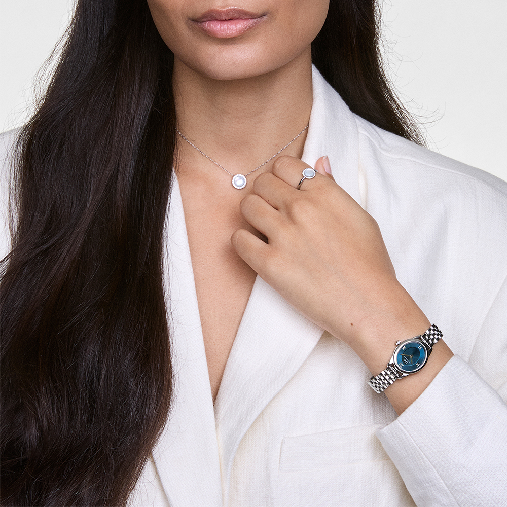 다니엘 웰링턴 AUDREY RING MOTHER OF PEARL 포인트 검지 여자반지 - 상세 이미지 4