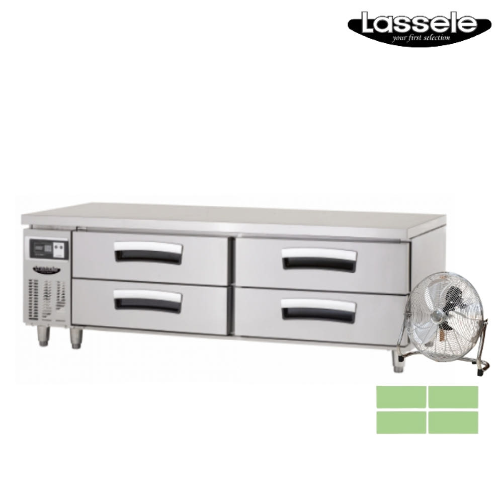 서랍테이블냉장고 1800 2단 4칸 식재료보관 밧드냉장고 : 신일N위시웨이