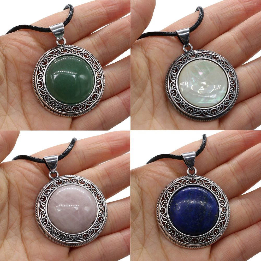 펜던트 골동품 목걸이 재물복 크리스탈 할머니의 악세사리 골드 샌드 6.5mm - 상세 이미지 2