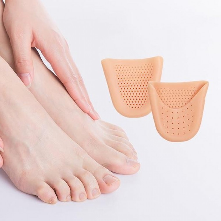 실리콘 앞발패드 통증완화 미끄럼방지 다기능 쿠션 2p - 메인 이미지