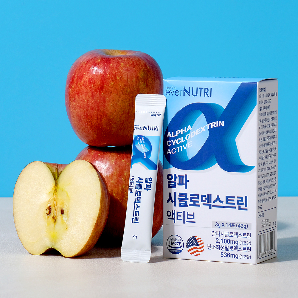 에버뉴트리 알파CD 알파시클로덱스트린 액티브 알파씨디 42g, 1개 - 상세 이미지 2