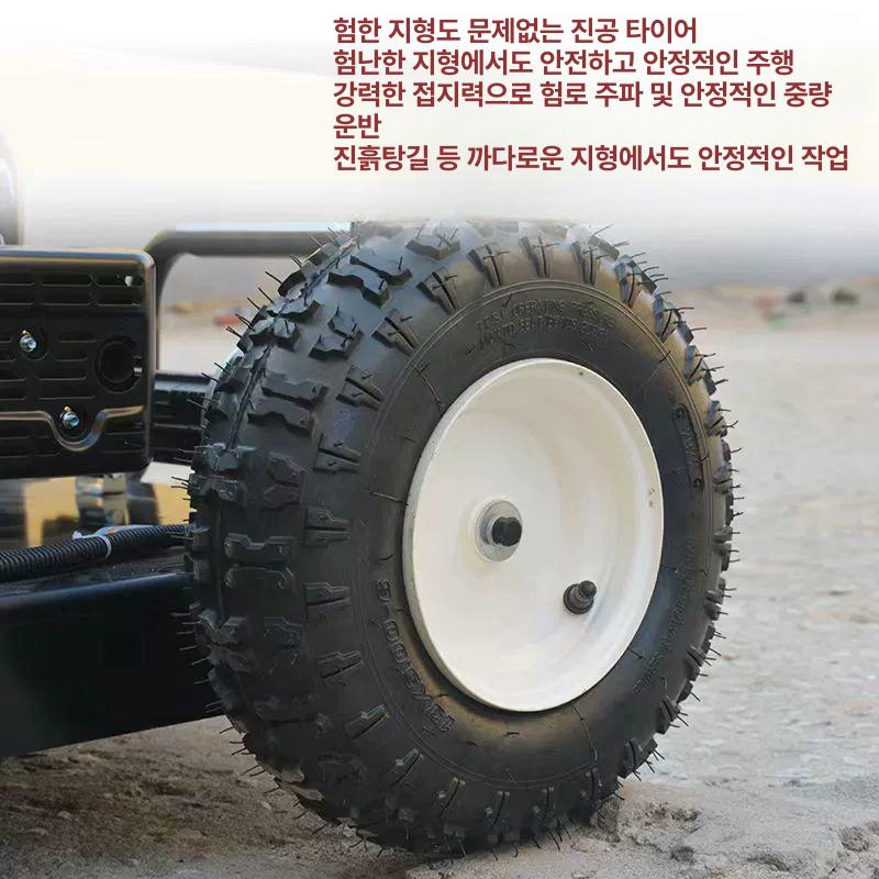 무인제초기 충전식 예초기 초강력 스타트 벌초 신형 보통형-9마력 수동 시동 - 상세 이미지 4