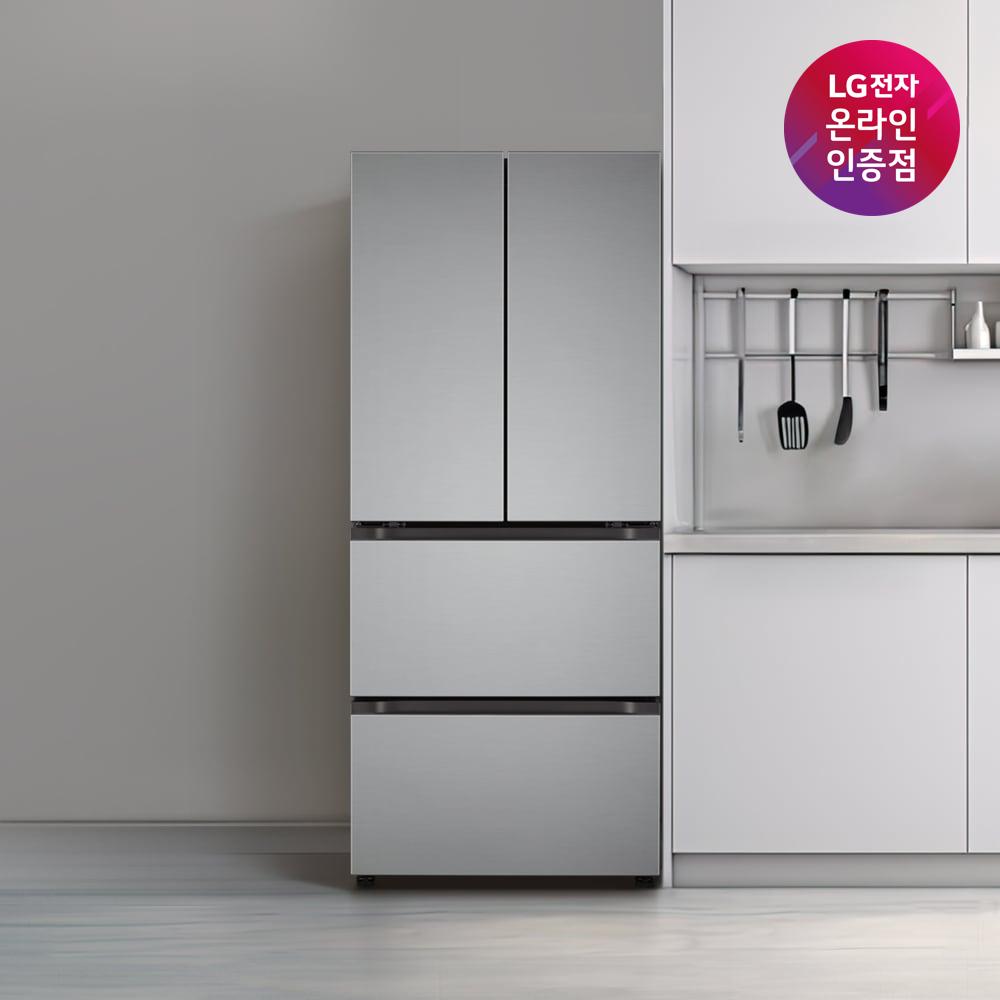[최대혜택가 188만원][도착보장] LG 오브제컬렉션 김치냉장고 402L(프라임실버/메탈 )
