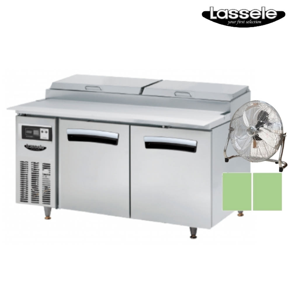 1500 밧드냉장고 7구 셀프바 2도어 반찬테이블냉장고 : 신일N위시웨이