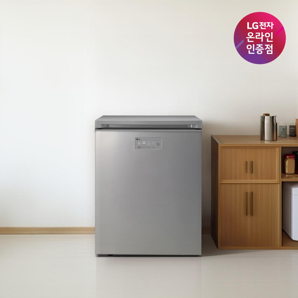 LG 디오스 김치톡톡 K132SS123 뚜껑형  1도어 김치냉장고 128L