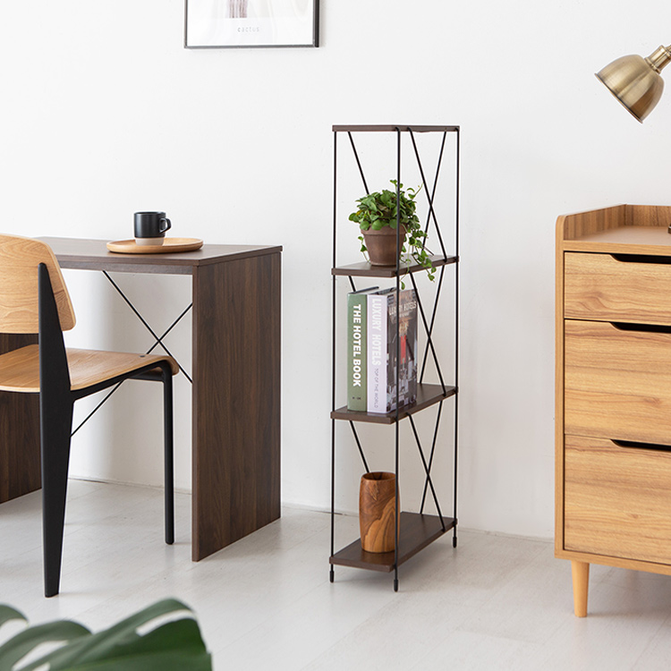 이지보 툴프리 150 틈새선반 4단 화이트 8242.7082