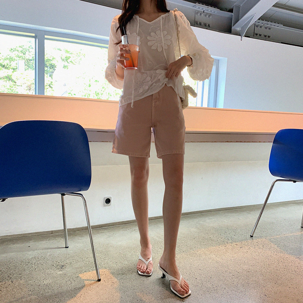 쏠티나 코튼 반바지 - 상세 이미지 2