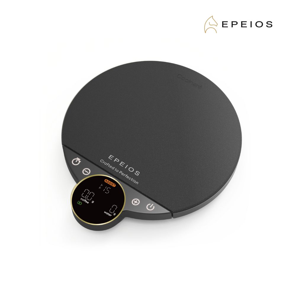 EPEIOS 에페이오스 스마트 브루잉 바리스타 커피 스케일 저울 밸런스 3kg, 0.1g, 블랙 - 상품 이미지