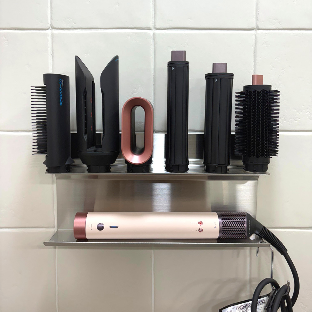 다이슨 에어랩 거치대 벽걸이 코안다2x id 오리진 스타일러 호환 무타공