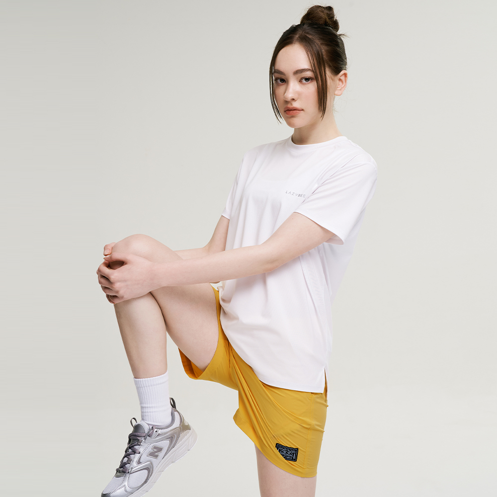 여성 스트링 오버핏 긴팔 래쉬가드 루즈핏 체형커버 수영복 오버핏 빅사이즈 비치웨어 - 상세 이미지 4