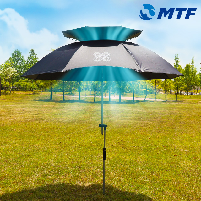 선루프 상단개방 2단 스마트 파라솔 와이드 52인치 캐츠트레일 낚시 캠핑 레저