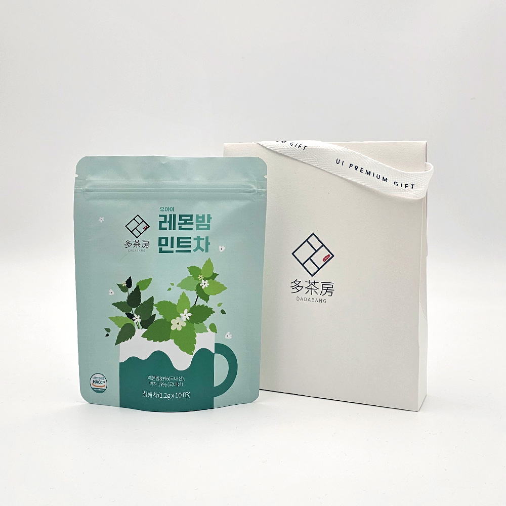 유아이 다다방 티백차 답례품 허브티 결혼식 돌 잔치 행사 회사 답례 1SET(10TB) - 상세 이미지 5
