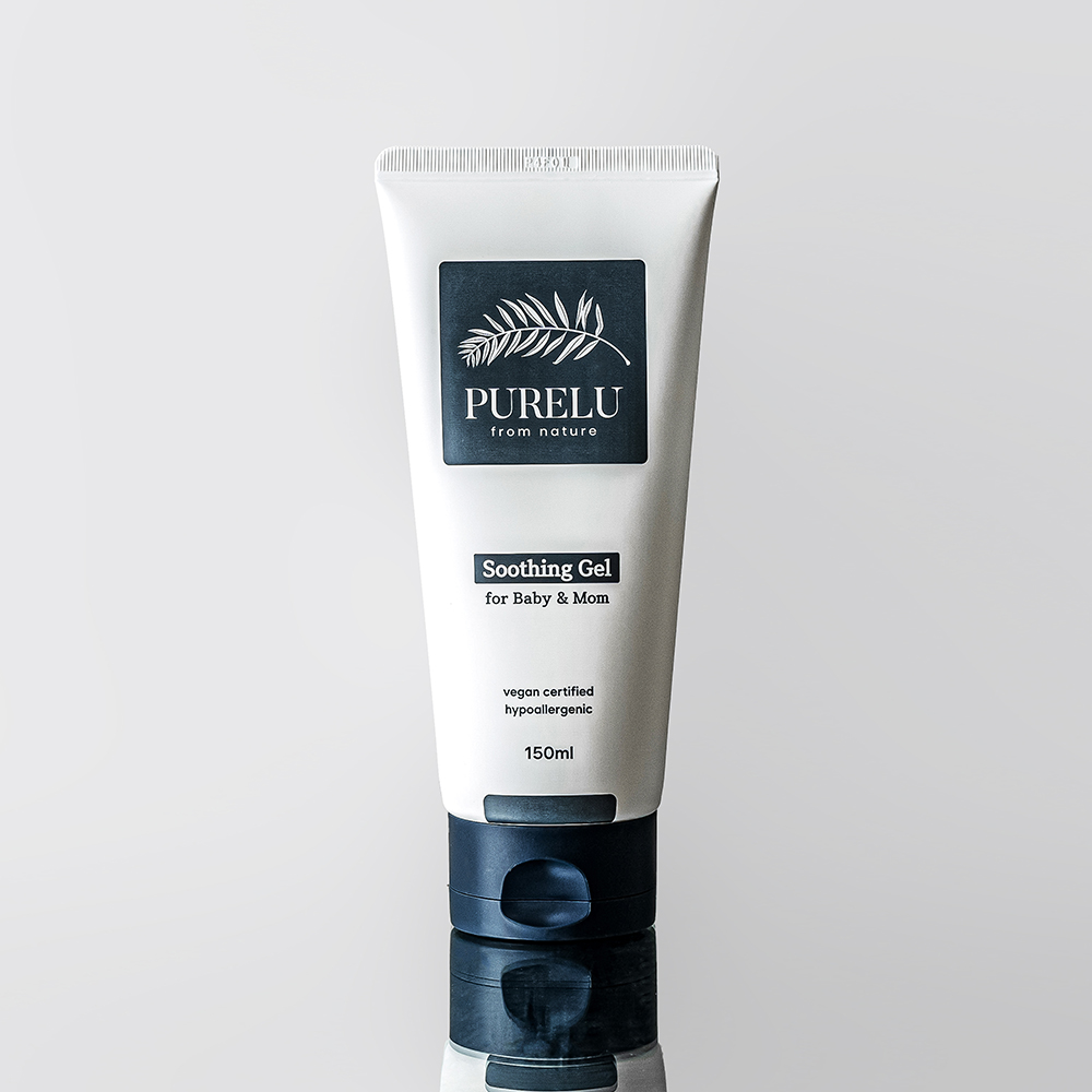 퓨어루 아기 수딩젤 비건 무향 저자극 아토 유아 로션 타입 신생아 수딩 150ml, 1개