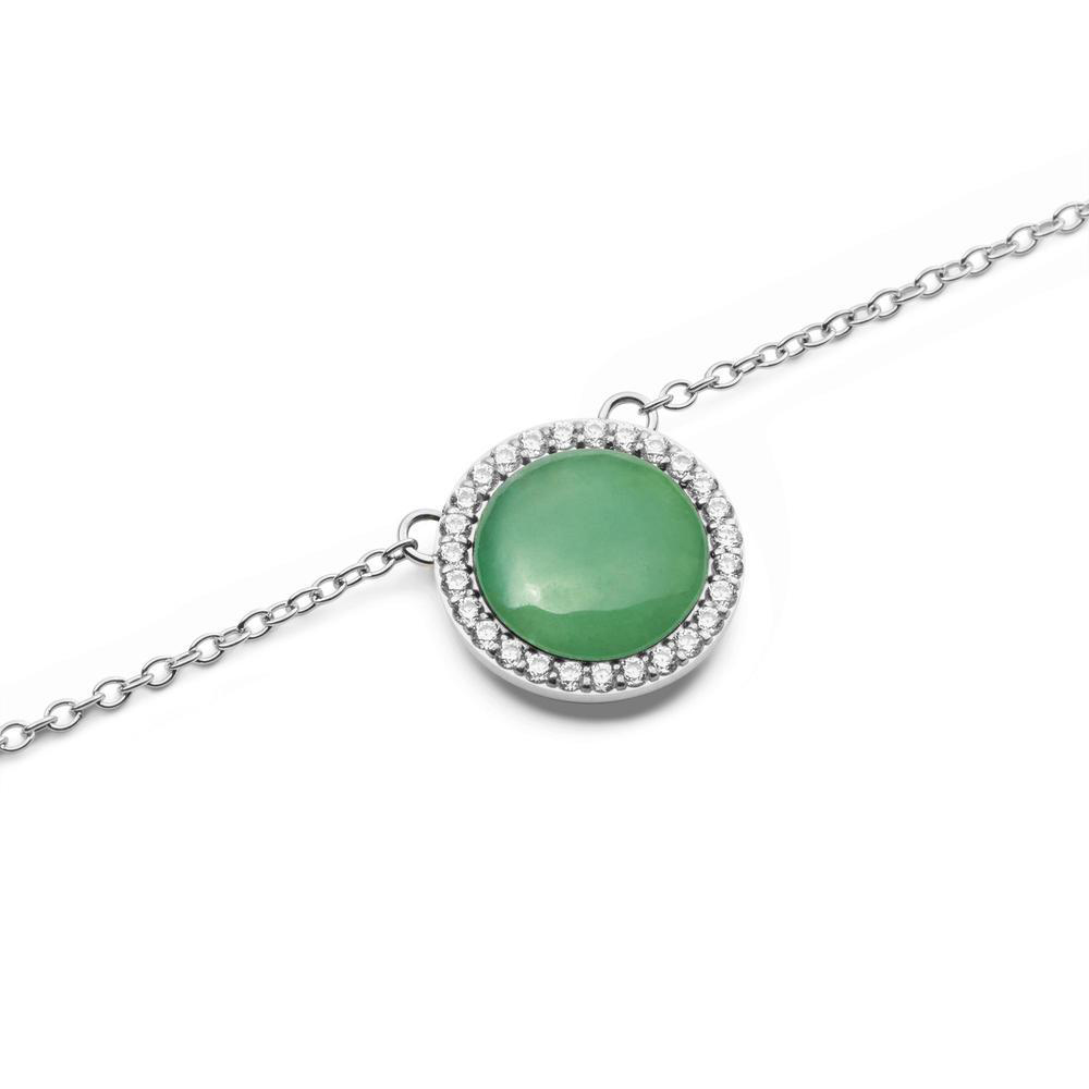 다니엘 웰링턴 AUDREY NECKLACE JADE 2컬러 원석 체인 포인트 목걸이 - 상세 이미지 5
