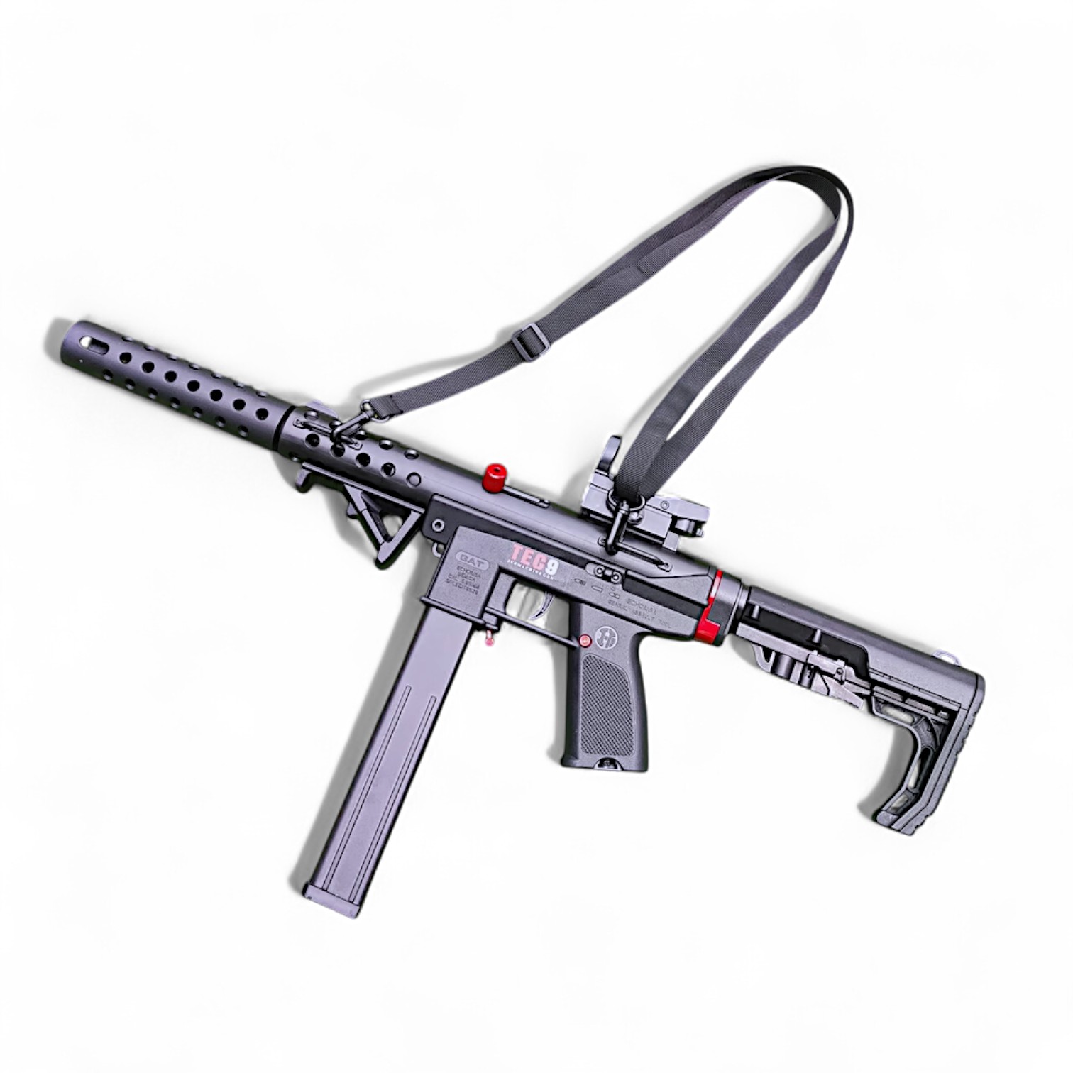 TEC-9 KG9 택티컬 버전 블로우백 수정탄 전동건 전동권총 기관권총 기관단총 SMG - 상세 이미지 5