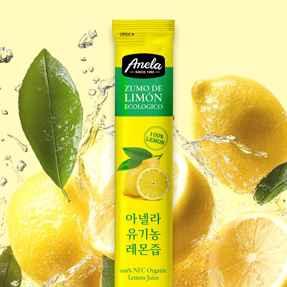아넬라 유기농 레몬즙 3박스+3박스 (총 84포) 유기농 레몬주스 100%