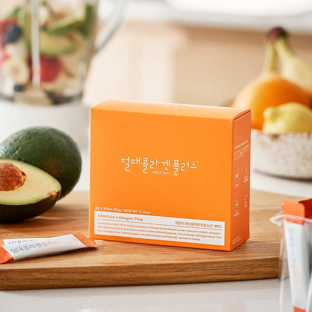 절대콜라겐 플러스 비오틴 1+1 초저분자 펩타이드 피쉬 어류 어린 가루 120g