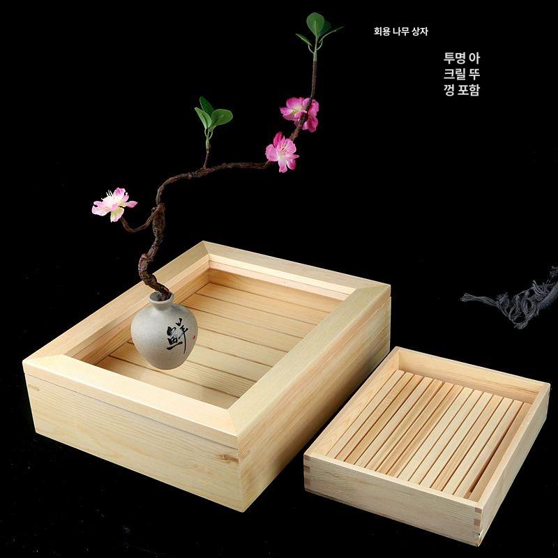 네타박스 숙성상자 스시 다용도 초밥 업소용 사시미 뚜껑 없는 사시미 상자 소형 - 상세 이미지 3