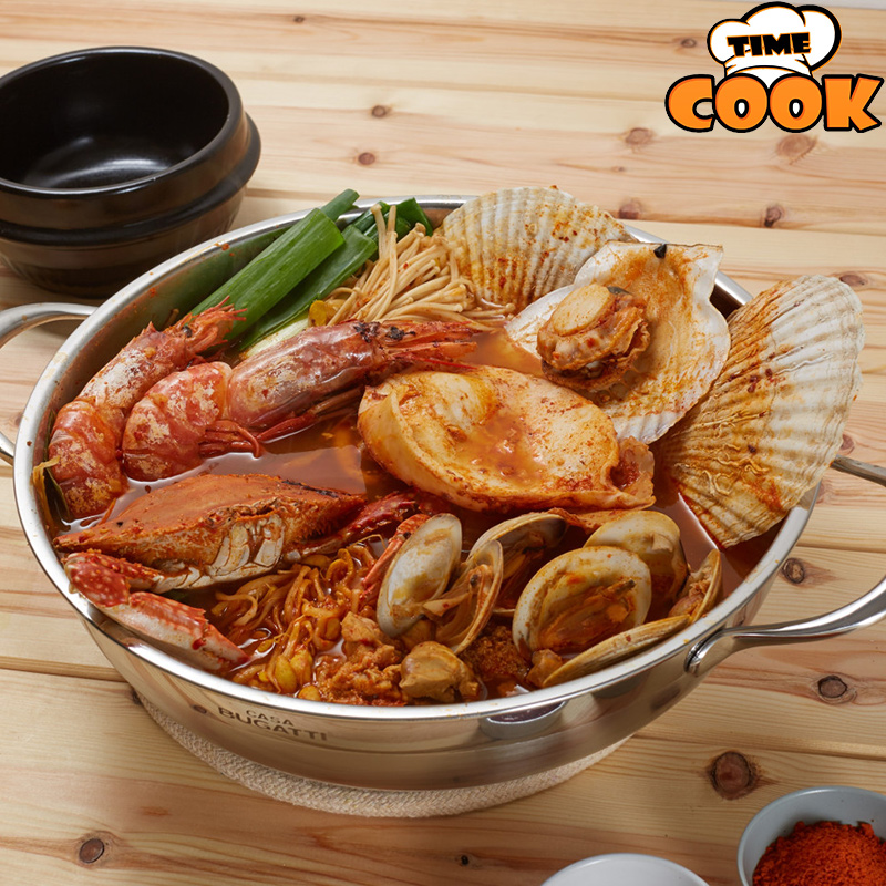 [타임쿡] 궁중 해물탕 2.5kg 3-4인분 부산 백년가게 조씨집 캠핑 밀키트 - 상세 이미지 2