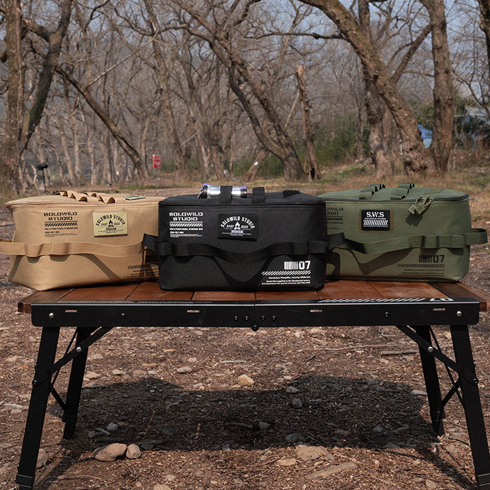 캠핑 다용도 수납 멀티 가방 키친백 툴 백 랜턴 파우치 장비 소품