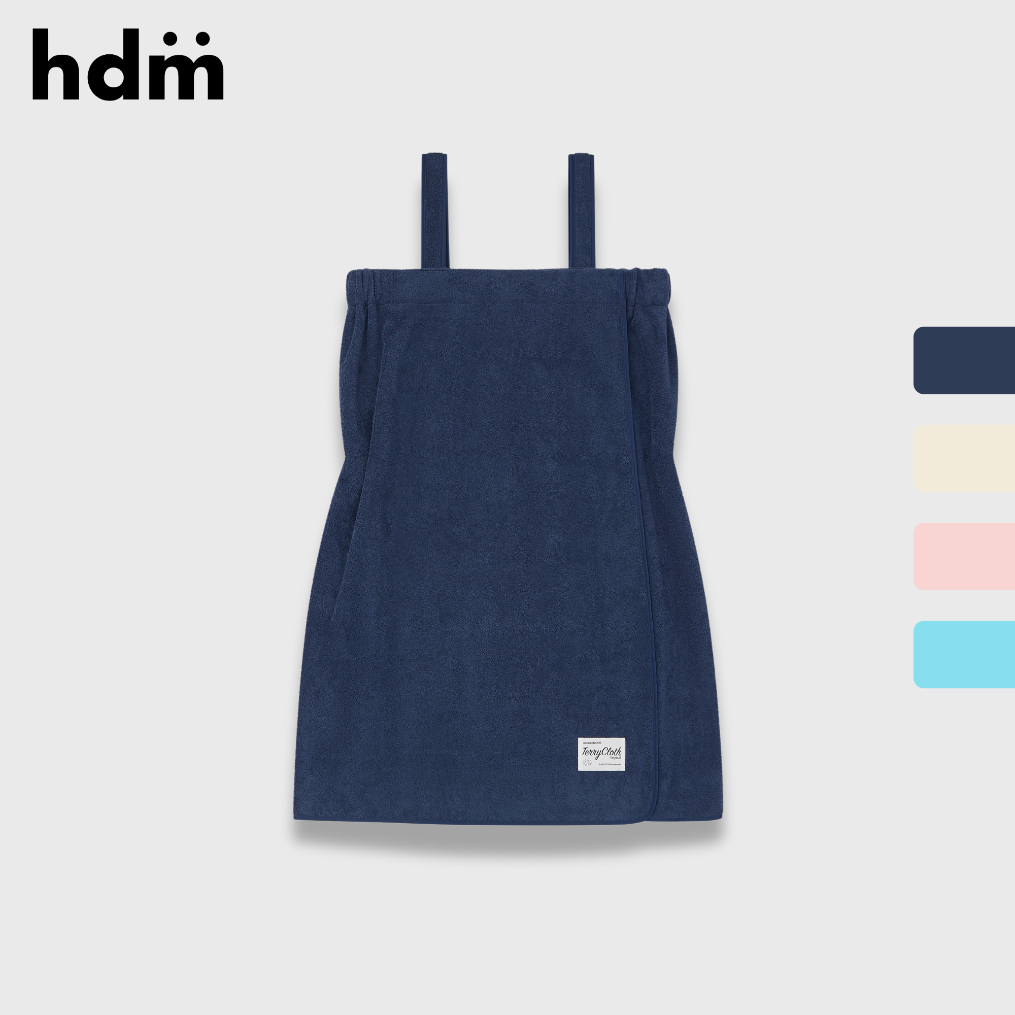 [헤이데이무드 HDM] 테리모달 목욕가운 여성 샤워가운 골프가운 4 Colors