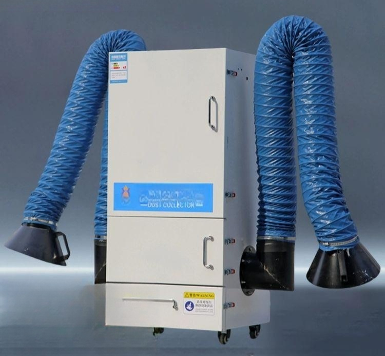 싸이클론 2.2KW 목공 공업용 사이클론집진기 청소기 2.2KW 강화 더블암 A - 상품 이미지