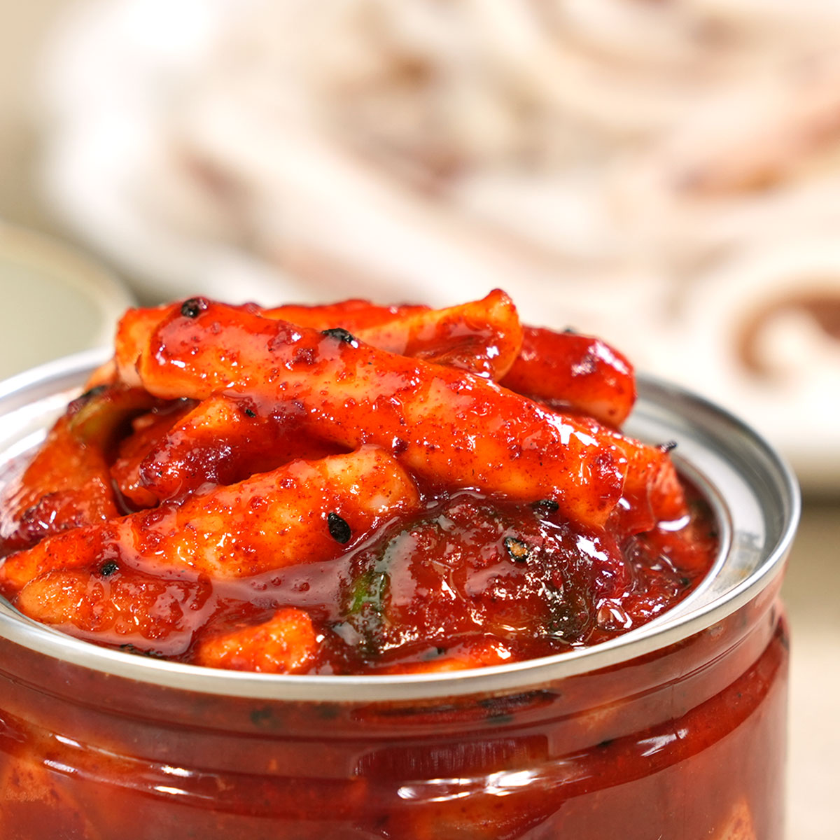 셰프애찬 오징어초무침 600g 오징어 야채무침 이미지 3