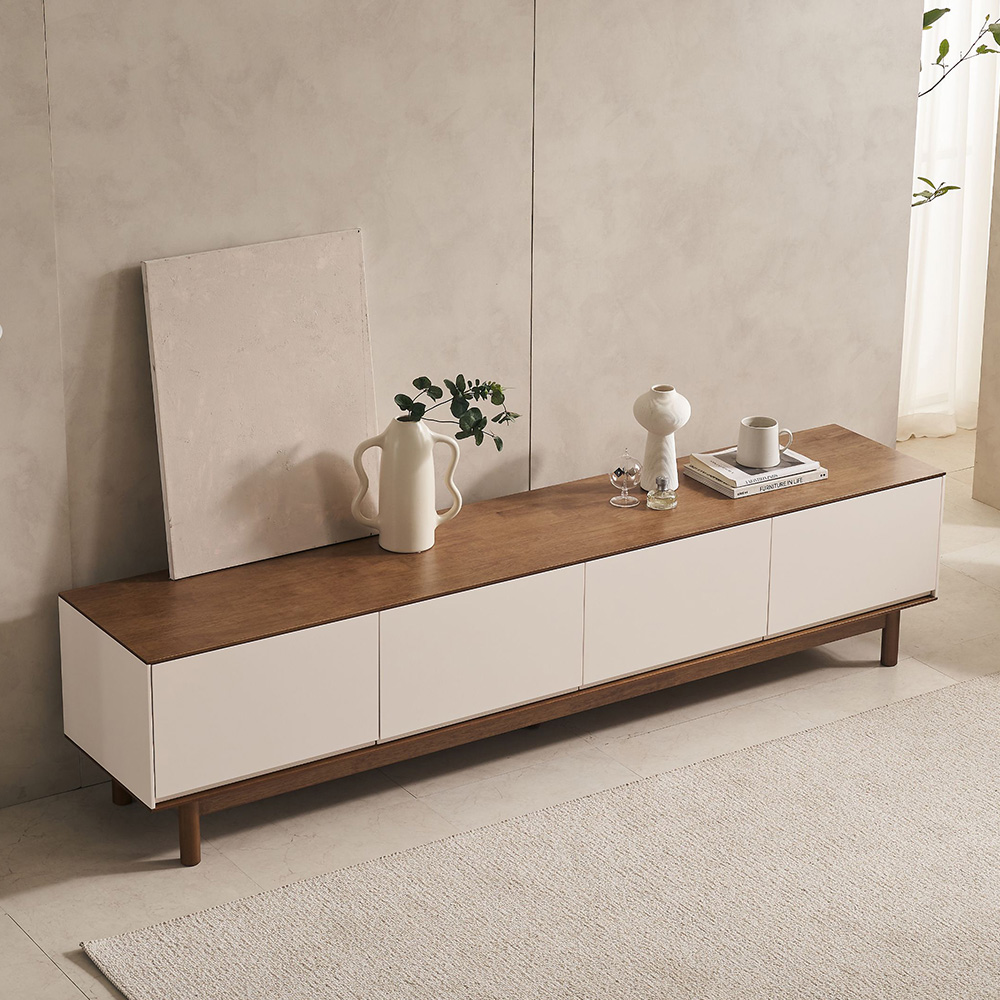 스코나 어바나 원목 2000 서랍 TV 거실장