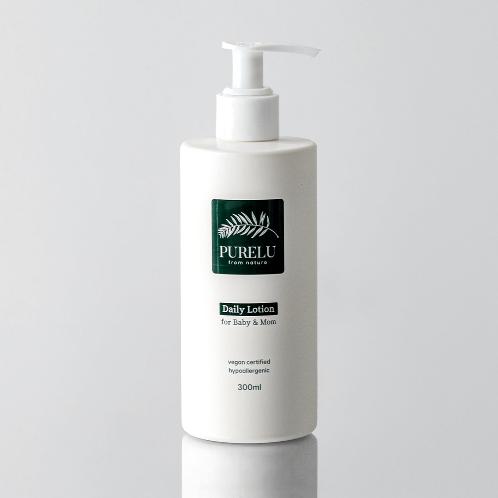 퓨어루 아기 로션 신생아 베이비 유아 키즈 어린이 수딩 무향 비건 바디 300ml, 1개