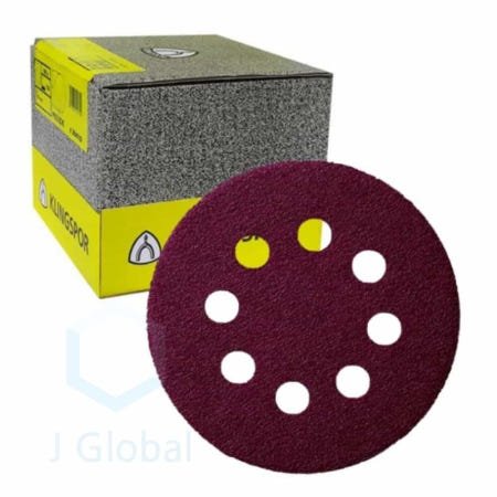 원형사포 125mm 금속우드용 50매입 폴리싱사포 연마패드 연마재