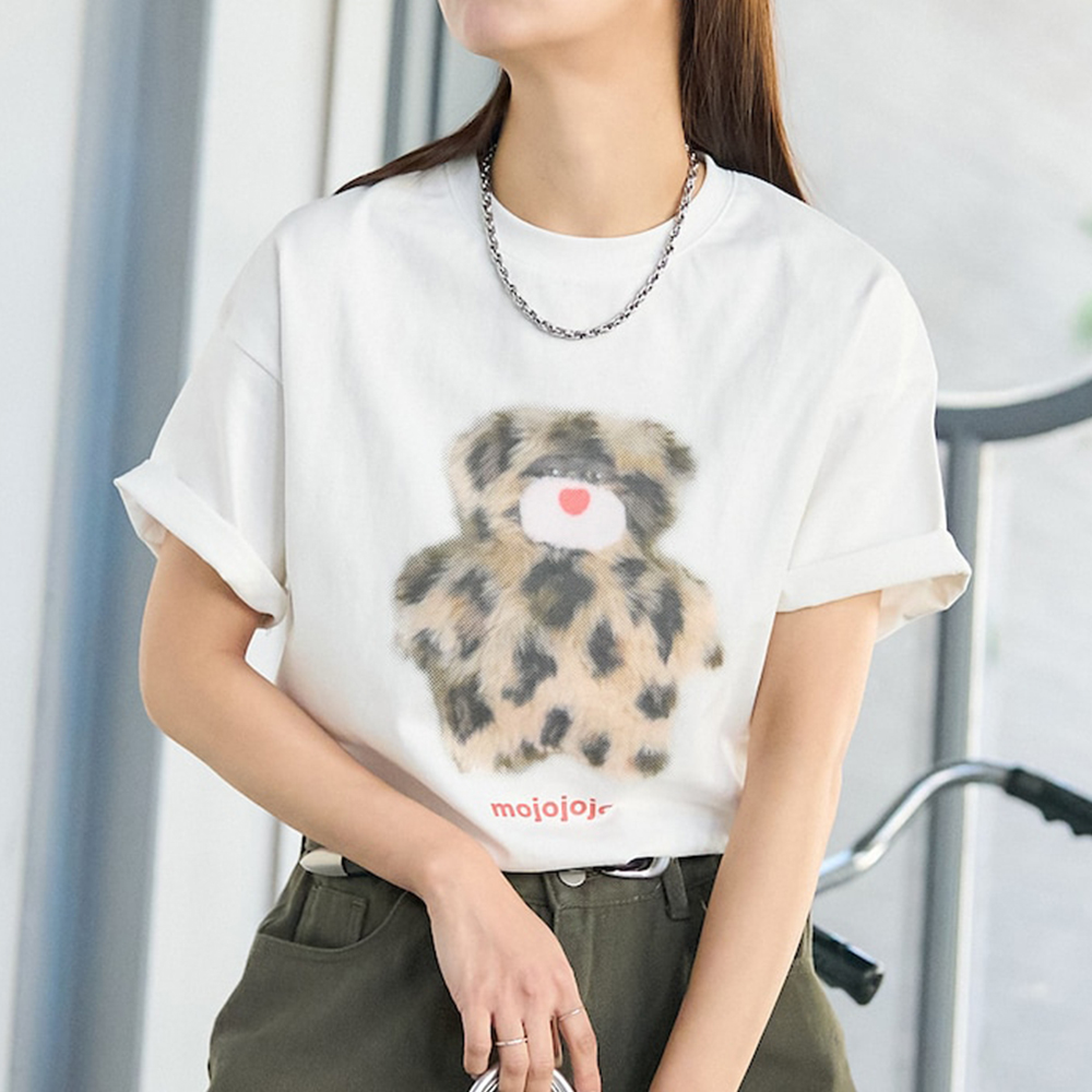 퍼블릭스 X 모조조조 반팔티 도트 아트 프린트 T 셔츠 Limited products 티셔츠 3223220800563 - 상세 이미지 2