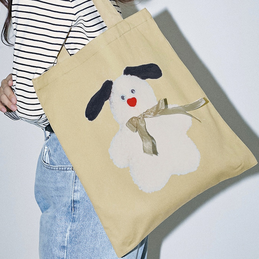 퍼블릭스 X 모조조조 가방 mojojojo 리본 Tote bag Limited products 에코백 3263220800046 - 상세 이미지 2
