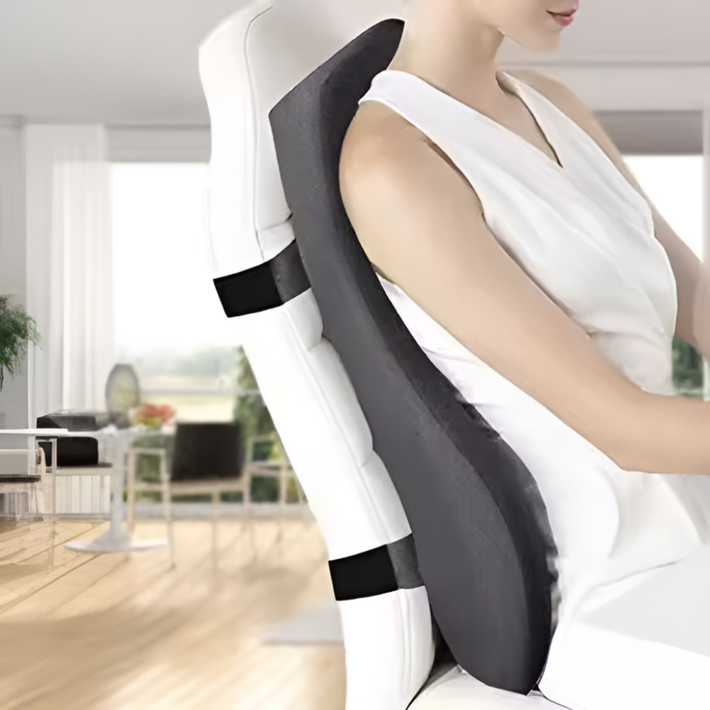 의자 허리쿠션 등받이 허리 받침 사무실 메모리폼