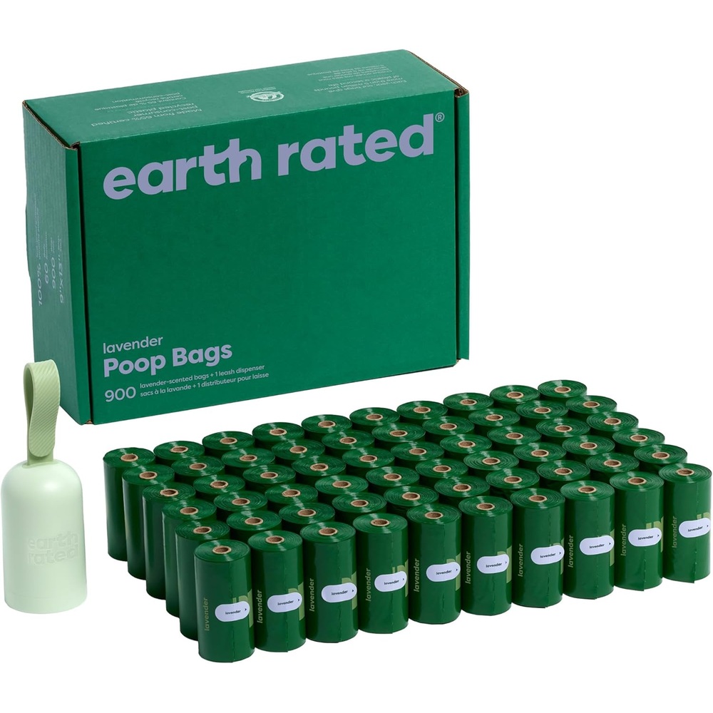 Earth Rated 어스레이티드 강아지 배변봉투 홀더 라벤더향 라벤더 - 상품 이미지