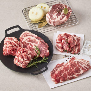 [농할쿠폰] 국내산 한돈 돼지목살 400g 구이 통 수육 1등급 냉장 맛있게 먹은 솔직 후기 - 상품 이미지 3