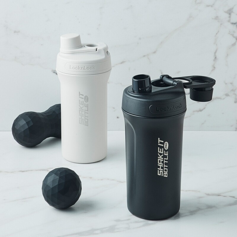 락앤락 스테인리스 스포츠 헬스 쉐이킷 보틀 650ml 프로틴 선식 물통 텀블러 각인물병 - 상세 이미지 4